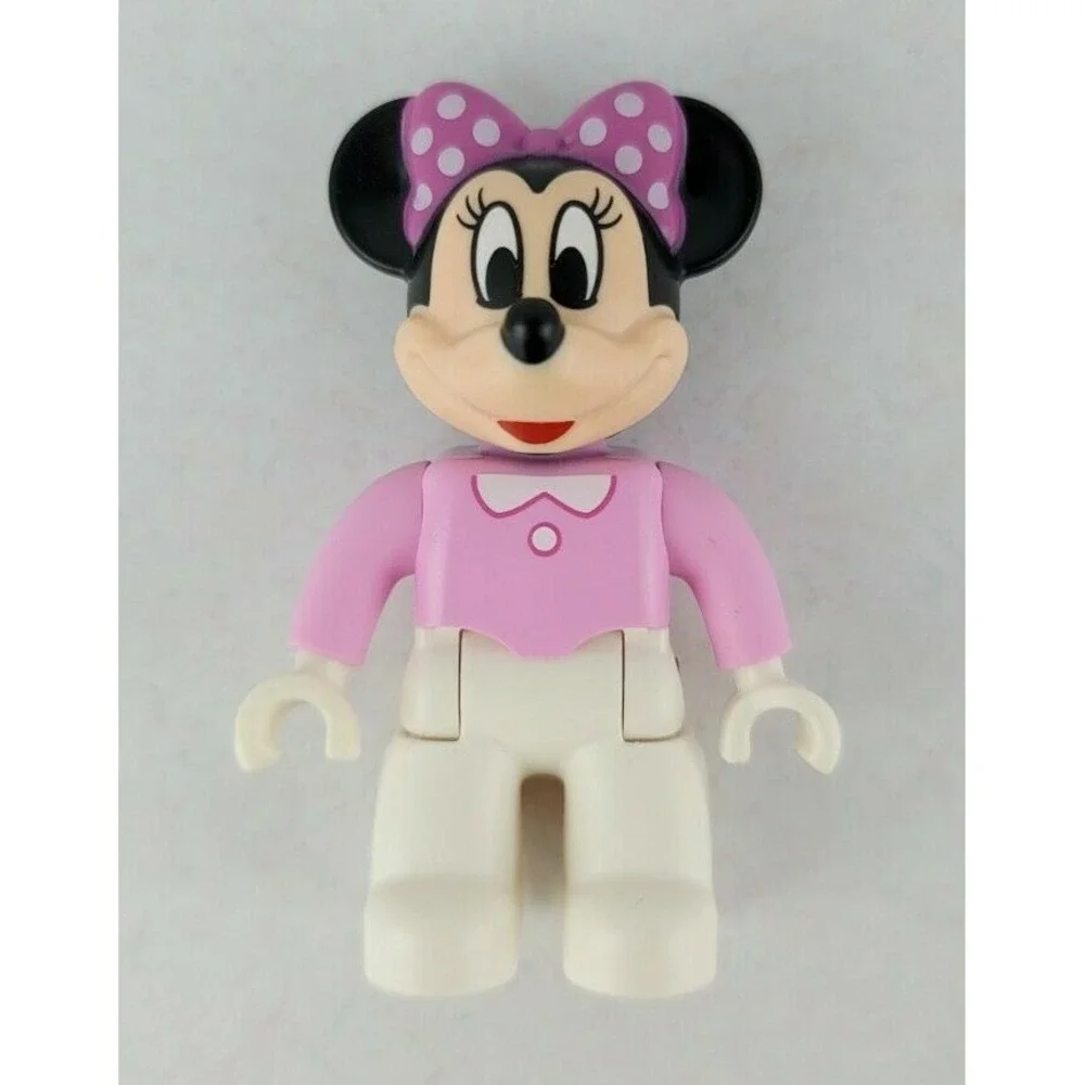 Lego Disney Friends Minnie Mouse Figure Pink White 2.75 in